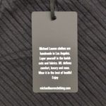 Michael Lauren NWT  Black Claremont V Neck Crop Top Ribbed Sleeveless XS Photo 4