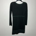 Aventura organic Cotton sweater dress gray green womens size small natural fiber Photo 6