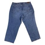 Lands' End  Classic Fit Straight Leg Ankle Jeans Womens Size 20W Everyday Stretch Photo 2