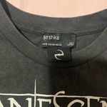 Bershka  Black Graphic Tee Photo 1