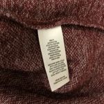 Socialite Womens Sweater Cropped Mock Neck Soft Knit Stretch Oversized Purple XS Photo 3