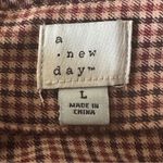 A New Day  Brown Mini Skirt Casual L Large Photo 4