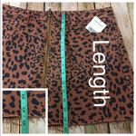 Free People NWT Zip It Up Animal Print Mini Skirt - 29 Photo 4