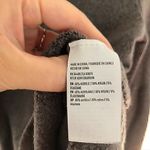 American Eagle  Purple Knit Bell Sleeve Sweater Boho Bohemian Lace Up Fuzzy Fall Photo 8