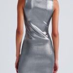 ZARA NWT!  Metallic Ribbed Mini Dress Photo 1