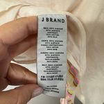 J Brand  Womens Neon Pink Yellow Stripe Sheer V Neck Cami Tank Top Size Small Photo 5