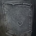 Hudson  Ankle Krista Super Skinny black Jean size 25 unfinished hem Photo 8