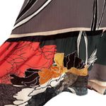 dRA Los Angeles Babydoll Camisole Top Women's Small Black Red Hippie Boho Dainty Photo 2