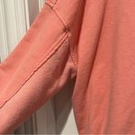 Aerie Big Chill Crew Sweatshirt Small Pink Strawberry Mist Oversized Photo 3
