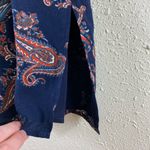 Ella Moss  100% Rayon Paisley Racerback Lined Lightweight Tank Top Blouse Size S Photo 4