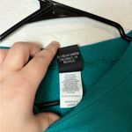 Disney Vintage Mickey Unlimited Teal Thick Knit Crewneck Pullover Size Large Photo 3