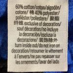 Victoria's Secret  PINK Size XS Vibrant Blue Sweatpants W/Lace Design On Ankle. Photo 5