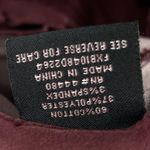 TINSEL Deep Plum Raw Hem Cropped Pants Plus Size 33 Casual Summer Everyday Purple Photo 6