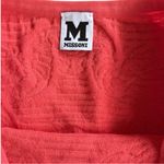 Missoni EUC  Tetried Stretch Pull-On Midi Pencil
Skirt Orangey Red Size Medium Photo 2