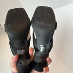 London Fog  Women’s Louelle, Black Heeled Sandals, Size‎ 8M + Photo 5