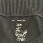 Free People Black Off-Shoulder Crop Top Photo 2