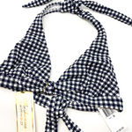 Shoshanna  Checkered Triangle Bikini Top Photo 1