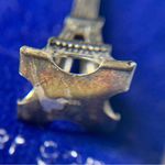 Sterling Silver Eiffel Tower Paris Souvenir Charm Pendant VTG Made In Germany Photo 2