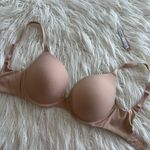 SKIMS  Fits Everybody Push Up Demi Bra Clay Size 32DDDD Photo 2