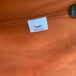 Eileen Fisher Orange Blazer Lambswool Cotton Cardigan Women Size M Winter Photo 3