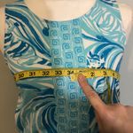 Lilly Pulitzer Windward Dress Resort White Blue Sea Ruffles Mini Beach Summer Photo 5