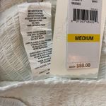 Becca  by Rebecca Virtue Ponza Smocked One Shoulder Cover-Up Midi White M Photo 5