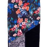 Nicole Miller fitted print skirt size 2 NWT Photo 2