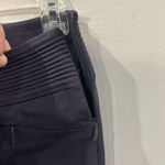 Hugo Boss Boss Pants Women's Size 6 Dress Navy Blue Side & Ankle Zippers Tapered Photo 8