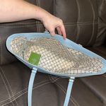 Kate Spade Newbury Lane Dally Extra Large Tote Bag Hydrangea Light Blue Photo 7