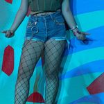 Levi's Levi’s 501 High Rise Cutoff Jeans Custom Studded Button Fly Shorts Photo 6