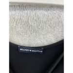 Brandy Melville  Women's Tank Dress Solid Black One Size Mini Scoop Neck Cotton Photo 4