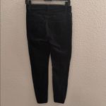 CAbi  Sapphire Blue Button Fly Skinny Velvet Pants Size 2 Photo 3