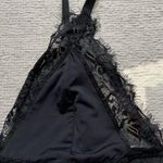 Black Lace Bralett Size M Photo 2