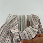 Rewind Striped Linen Blend Drawcord Elastic Waist Straight Leg Pants NWT 3X Photo 5