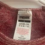 Gym shark women flex long sleeve crop top small burgundy Photo 8