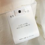 Rejina Pyo White Long Sleeve Ruched Collared Shirt Dress Cotton Size US 4 Photo 11