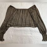 Mittoshop  leopard crop top Photo 1