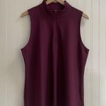 CALIA Golf Honeycomb Mesh 1/2 Zip Sleeveless Polo Ripe Boysenberry Size XL NWT Purple Photo 4