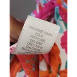 Sandy & Sid  Women Floral Polyester V-Neck Short Sleeve Knee Length Dress Size S Photo 10