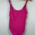 Outdoor Voices tech sweat leotard in hot pink Women's Size Medium Photo 0