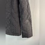 Laundry by Design  M Quilted Fur Lined Hoodie Charcoal Outerwear Photo 3