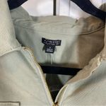 J.Crew Cinched-waist utility dress in stretch chino iced pine size 8 nwt utility Photo 2