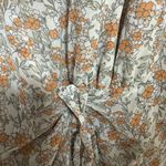 Wild Fern Pale Pink Floral Ruched‎ Dress Size Large Photo 6