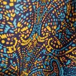 💕ALEX+ALEX💕 Long Sleeve Pattern Tassel Shirt Dress Large Blue Photo 5