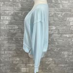 Michael Stars  Soft Blue Vneck Sweatshirt Photo 2