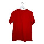 Ganni  Red Logo Graphic T-Shirt Women’s Small Photo 6