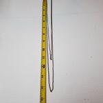 Silver Tone Double Chain 22" Minimalist Photo 3