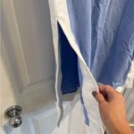 Elegant Blue and White Sleeveless Short Set Size L Photo 9