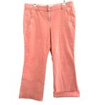 J.Crew Pink Blush Sammi Micro Corduroy Cropped Trouser Pant 12 Photo 1