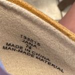 X-Appeal  Yellow Mustard Suede Heels Sz 7.5 3 Inch Heels. Photo 9